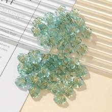 30pcs  Retro  Gold  Maple  Leaf Beaded  DIY  Necklace  And  Bracelet  Kit-Versatile  And  Stylish  Jewelry Making Supplies - Maple Leaf - View 2