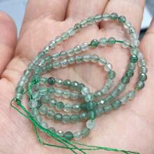 1 Strand Approax 3mm Round Faceted Natural Stone Nice Cutting Gemstone Bead Crystal Agate For DIY Jewelry Making Bracelet Necklace - 3mm Faceted Stone - View 17