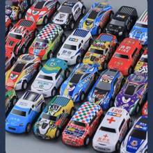 10pcs/20pcs/30pcs Alloy Car Collectible Box Series Toy For Both Boys And Girls, Wholesale Racing & Tinplate & Rally Cars, Miniature Vehicle Set. Classroom Award Gift (Random Styles),Back To School