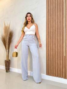 Women Pants - Xám - Xem 2
