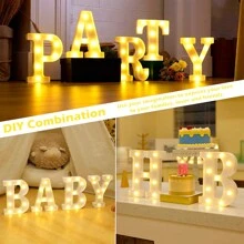1PC 21,8 cm Dimensiune Literă Lumină LED Surpriză La mulți ani Propunere de mărturisire Decorare Rechizite creative Recuzită pentru scenă Cadou de decorare