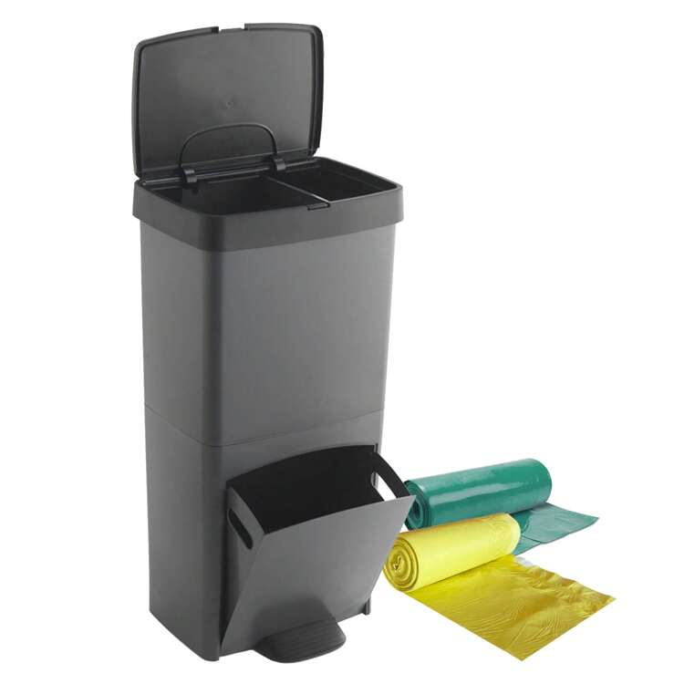 Contenedor reciclaje vertical sale
