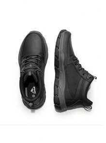 Men's Hiking Boots Comfortable Mens Casual Boots Lightweight Outdoor Boots For Men - Black - View 7
