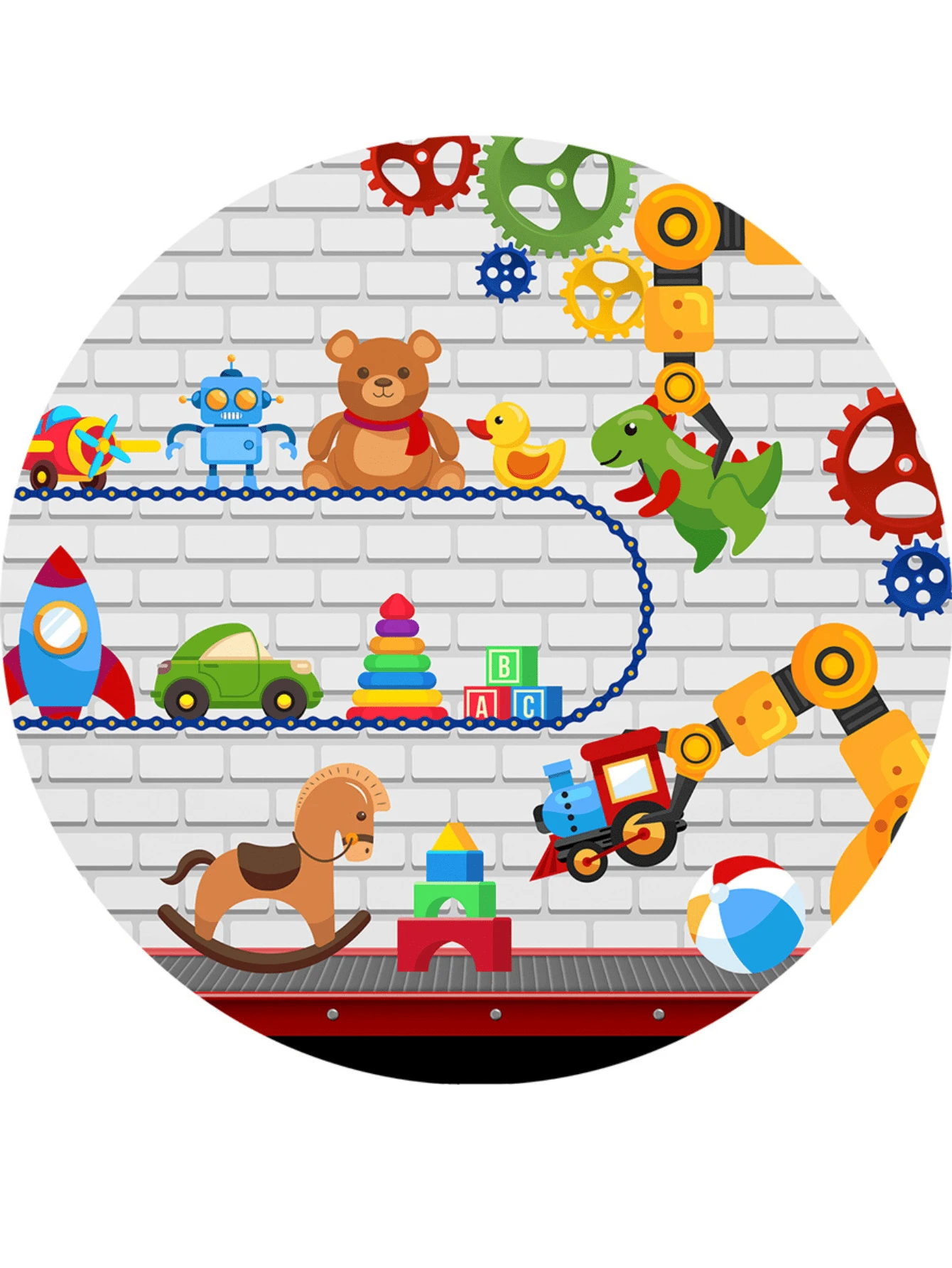 Felicita Festival Decor - 白色 - 查看 1