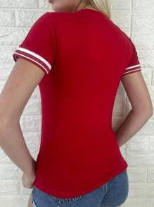 Women T-Shirts - Đỏ - Xem 2