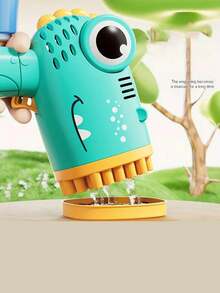 1入多彩恐龍泡泡槍機 - 兒童自動吹泡泡機 - 派對玩具，婚禮裝飾，生日用品 - 夏季戶外海灘氛圍裝飾