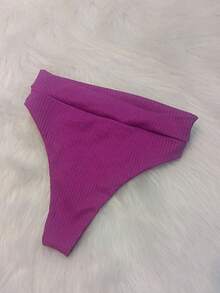 Women Bikini Bottoms - Purple - View 2