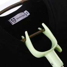 1pc New Multi-Functional Extendable Clothes Drying Pole With Green Protective Sleeve, Anti-Drop And Durable - Green - View 3