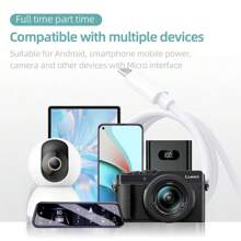 Max 12M Micro USB Cable Android Compatible With Samsung Galaxy S7 S6+ Android USB Phone Cables Camera Monitor Mobile MP3 Players Power Bank Recorder Projector Charge Extension Cable Usb Cord(Can't Data Transfer) Compatible With Samsung Galaxy S7/ HTC Compatible With LG Android, Kindle, Compatible With PS4, Camera, MP3 Micro-USB