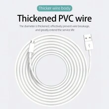 Max 12M Micro USB Cable Android Compatible With Samsung Galaxy S7 S6+ Android USB Phone Cables Camera Monitor Mobile MP3 Players Power Bank Recorder Projector Charge Extension Cable Usb Cord(Can't Data Transfer) Compatible With Samsung Galaxy S7/ HTC Compatible With LG Android, Kindle, Compatible With PS4, Camera, MP3 Micro-USB