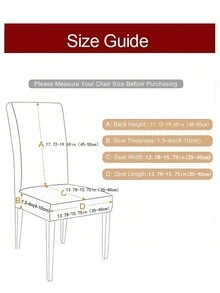Funda de silla desmontable elástica de tela de jacquard moderna y sencilla para todas las estaciones, universal para bar, hotel, mostrador, decoración de sillas de la habitación de la sala de estar, comedor, dormitorio y protección contra el polvo - Café integral - Ver 5