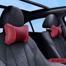 1 pezzo Cuscino in rete di seta ventilata per poggiatesta auto