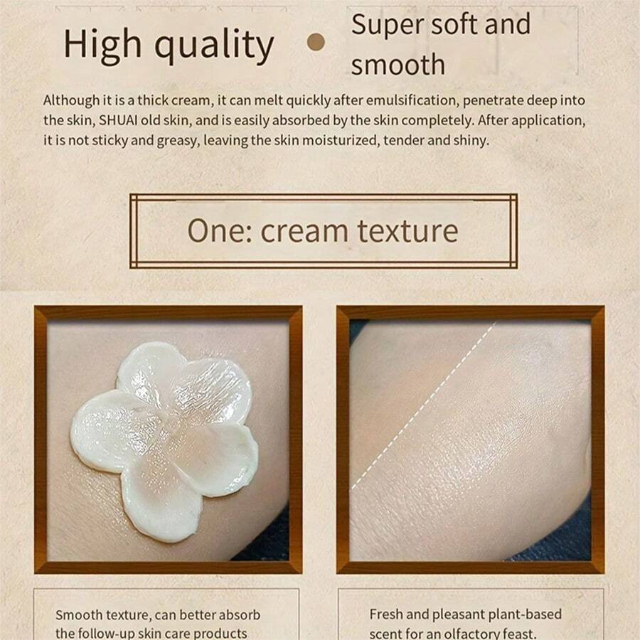 Crème éclaircissante de 30g pour hommes et femmes. Hydratante, nourrissante, atténue les tâches