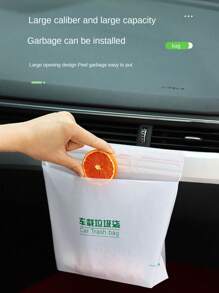 Upgraded Car Trash Bags, 20pcs Easy-Attach Disposable Car Garbage Bags, Durable Waterproof Leakproof Vomit Bags, Can Also Be Used As Kitchen Storage Bags. Suitable For Car, Bedroom, Bathroom, Office, Study Room, Etc. - Multicolor - View 3
