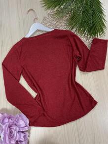 Women T-Shirts - Red - View 2