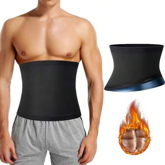 Sports Outdoor 1pc Sauna Sweat Waist Trainer Waist Trimmer For Men And Women Gym Accessories