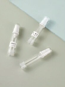 4入組真空壓縮式分裝噴霧瓶套裝,空氣壓縮式液體粉底旅行用塑料乳化噴霧瓶分裝瓶多功能精華純露真空化妝品瓶10毫升,真空壓縮式分裝式旅行便攜型化妝噴霧瓶水奶粉底液樣品空瓶