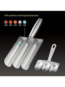 2入組肉丸製作器,手動肉丸製作器,廚房肉丸製作器附刮刀,家庭肉丸製作器,肉丸勺,肉丸勺製作器,不粘魚圓製作器,廚房用品,廚房工具 - 彩色 - 查看 5