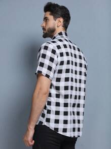 Men Shirts - 黑色 - 查看 4