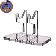 Transparent Color One Size Fits All Handle Bracket Display Rack Game Controller Support Rack - White - View 1