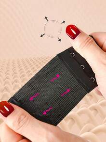 10pcs/Set Women's Elastic Extension Strap With Four Rows Of Hooks For Bra - Multicolor - View 5