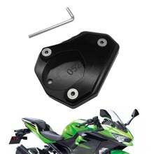 Kickstand Sidestand Agrandar la almohadilla de placa para Kawasaki 400 Versys 650 KLX250