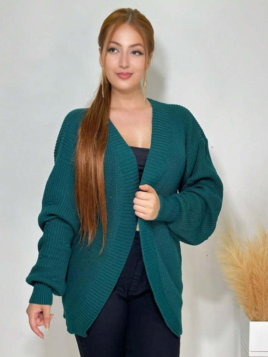 Women Coats - Màu xanh lá cây đậm - Xem 1