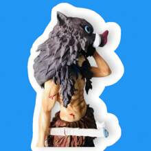 Figura anime coleccionable Inosuke Hashibira Kimetzu no Yaiba - Azul Marino - Ver 6