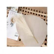 10PCS  Artificial Flowers For Art Decoration Simulated Reeds Wall Decor Home DecorTable Decorations Artificial Plants 56CM - Apricot - View 3