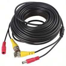 Rollo Cable Coaxial Siames 30mts - Negro - Ver 5