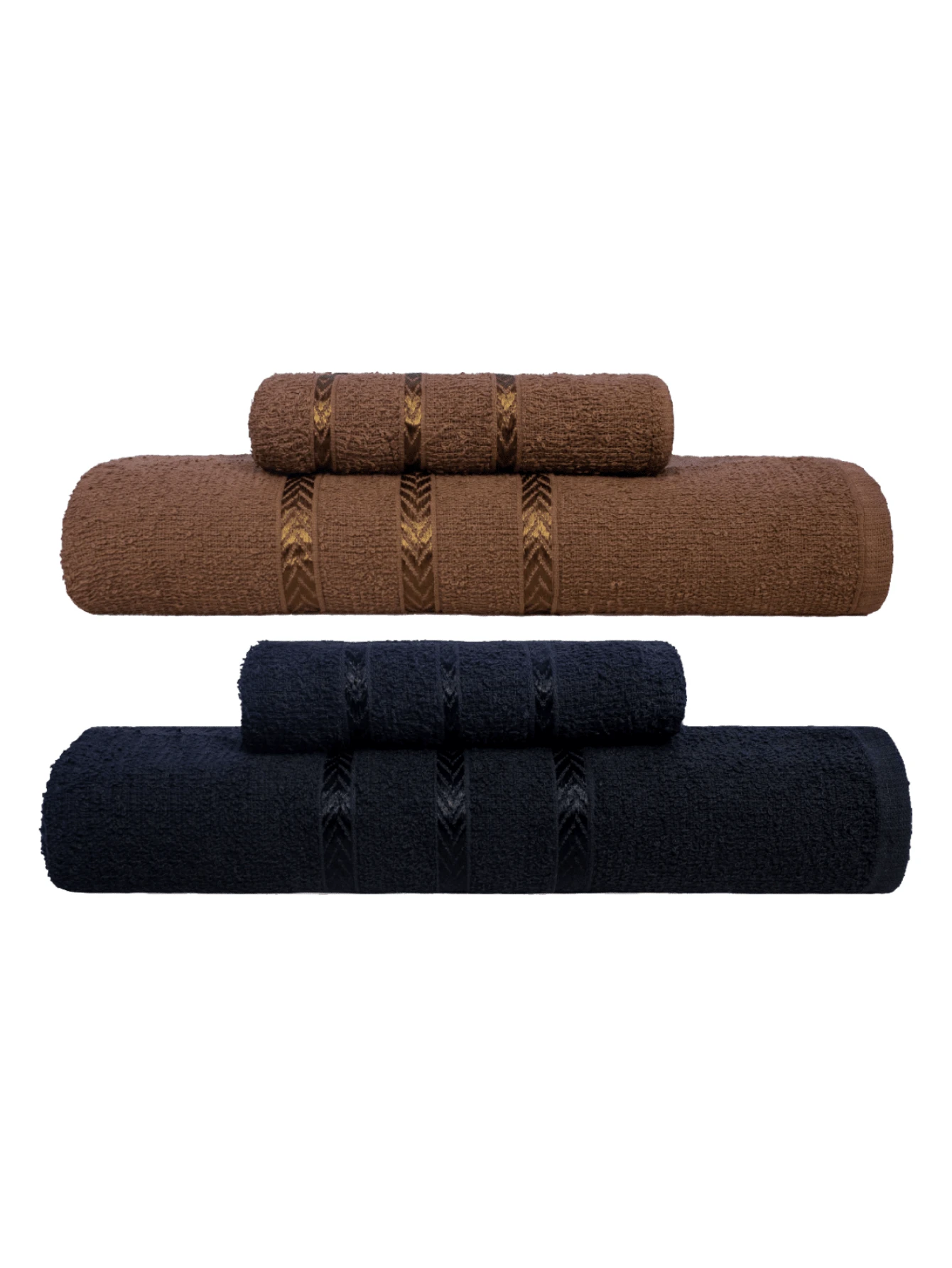 Bath Towel Sets - màu đen - Xem 1