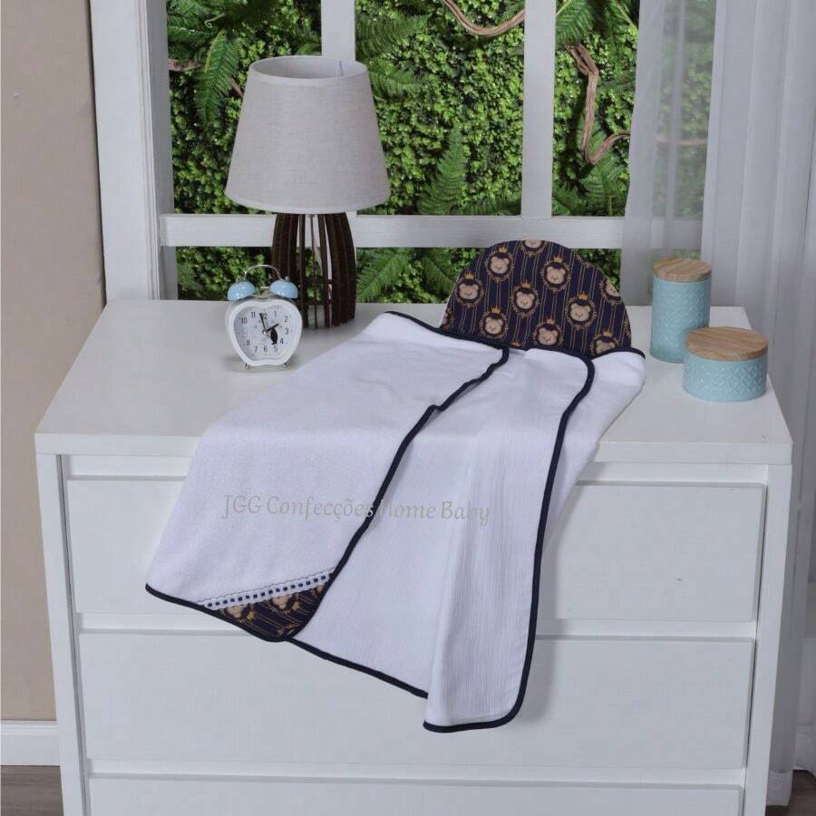 Kids' Bath Towels - Màu xanh hải quân - Xem 1