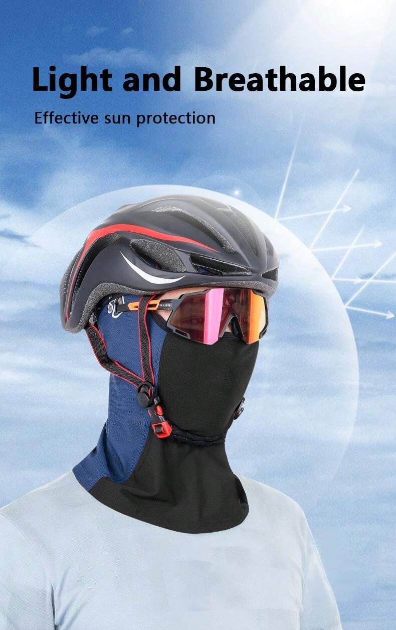 AIEOE Cappello da Sole a Lungo Bordo per Donna Protezione UV Berretto con Foro Coda Di Cavallo Escursionismo Ciclismo Montagna Viaggio, Blu marino, Taglia unica