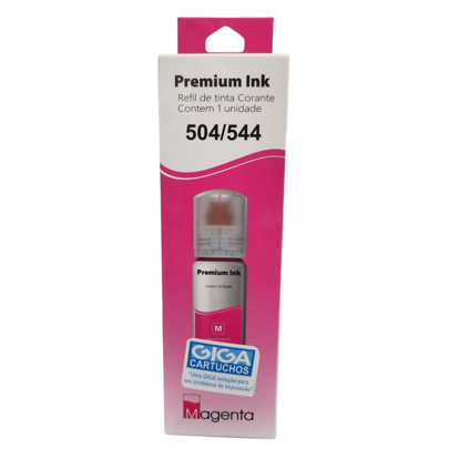 Tinta Compatível 544/504 Refil 70ml Para Impressora L3150 L3250 L4150 L6190 L3110 L6170 L6171 L6161