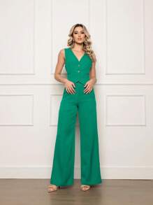 Women Two-Piece Outfits - Green - View 5