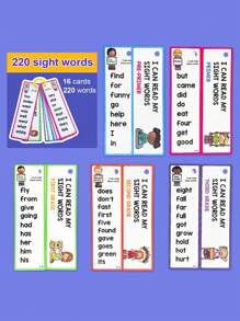 Bộ thẻ từ vựng tiếng Anh thông dụng cho trẻ em Trò chơi trí nhớ Montessori Thẻ quà tặng Đồ dùng dạy tiếng Anh mẫu giáo Thẻ đồ chơi (Hình tròn cố định Màu ngẫu nhiên) Trường học, Học sinh, Văn phòng phẩm, Đồ dùng học tập - Nhiều màu - Xem 7