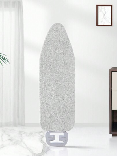 1件亚麻质感纯色熨衣板套/袋/收纳袋/整理袋/储物袋/厨房装饰/家居用品