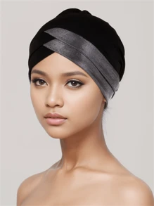 Twist Detail Head Wrap Bonnet Hair Bonnet Turban