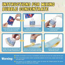 Automatic Bubble Machine Electric Space Bubble Gun With Sound & Light Effect, Handheld & Multi-Hole, Children's Summer Toy Swimming Pool Beach - Multicolor - View 8