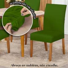 Chair Covers - Olive Green - View 1