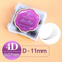SONG LASHES 3D To 7D  Premade Fans Pointy Base Sharp Thin Root Premade Fans For Sal Lash Clusters,Eye Lash Clusters,Individual Eyelashes,Lashes,Fake Lashes - D - View 17