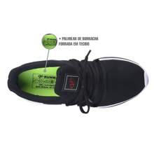 Runway Men Sneakers - 黑色 - 查看 3