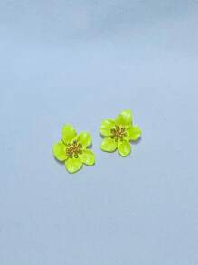 Stud Earrings - Màu huỳnh quang - Xem 1