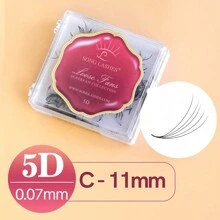 SONG LASHES 3D To 7D  Premade Fans Pointy Base Sharp Thin Root Premade Fans For Sallash Clusters,Eyelash Clusters,Individual Eyelashes,Lashes,Fake Lashes - C - View 27