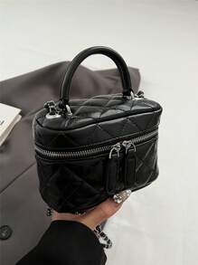 Embroidery Chain Strap Ladies' Handbag Crossbody Bag