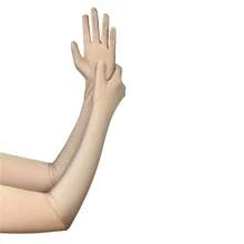 1 Pair Spring Summer Unisex Multicolor Nylon Spandex Gloves, Suitable For Driving, Sun Protection, Jewelry & Square Dance