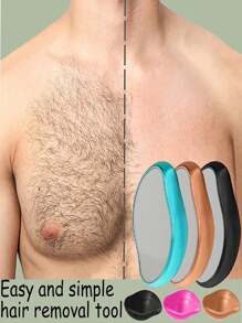 Depilador De Cristal Removedor De cabelo - Azul - Visão 1