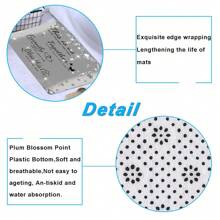 1/4 piezas Cortina de ducha con letras impresas de rhinestone brillante para baño, juego de cortinas de ducha de lujo grises con alfombras de baño, alfombras antideslizantes, tapa de inodoro, decoración del hogar, partición de bañera, accesorios de baño, decoración de otoño, de vuelta a la escuela