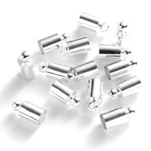 20入/包圓形繩端蓋 2 3 4 5 6 7 8 9 10mm 壓接端蓋接頭，適用於珠寶手工製作手鍊項鍊 - 20Pcs/Lot - 查看 23