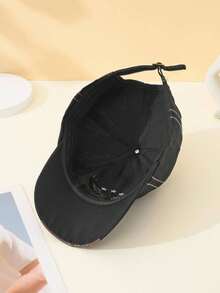 1pc Men's Adjustable Multicolor Baseball Cap With Eagle Embroidery Design, Suitable For Outdoor Activities - Multicolor - View 3